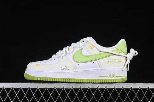 All Categories Nk Air Force 1 Air Force Series Nk Air Force 1 Low Air Force Low Nike Air Force 1'07 Low Coconut Green Milk Cover Air Force One Low Casual Sneakers YY2024-315